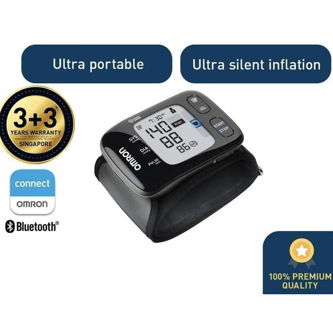 

Omron Connected Wrist Blood Pressure Monitor HEM-6232T