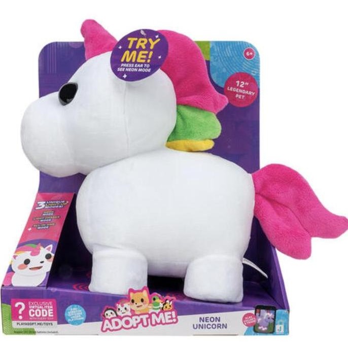 

Adopt Me Feature Plush Mega-Neon Unicorn Series 1