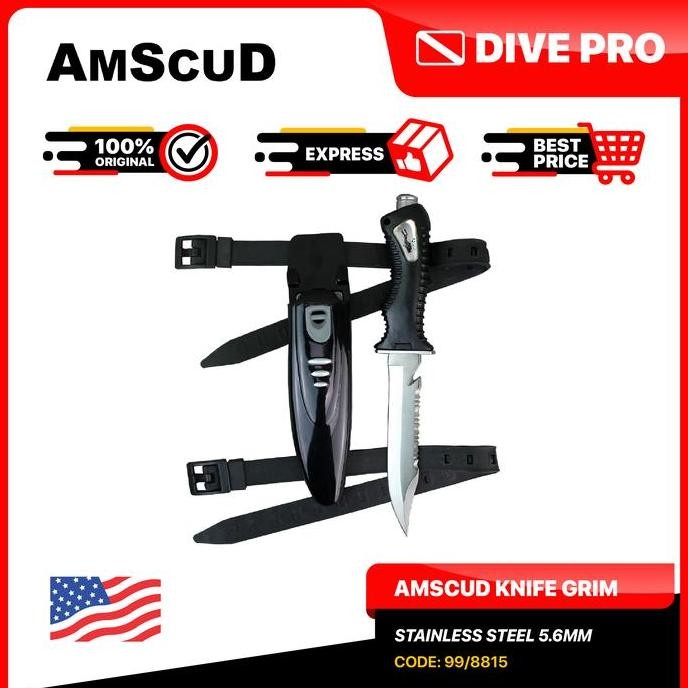 Pisau Selam Stainless Steel 5.6Mm 99/8815