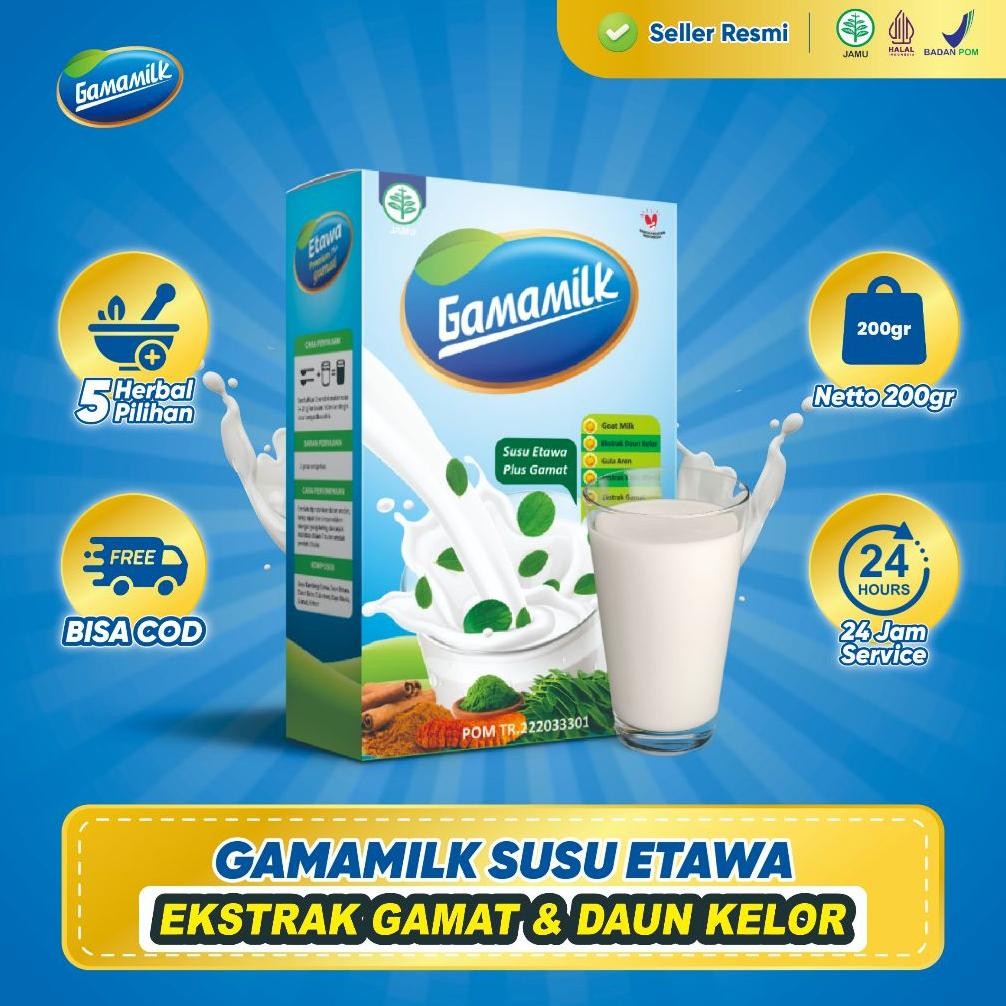 

Original Gamamilk - Ekstrak Gamat Dan Esktrak Daun Kelor Mb-24