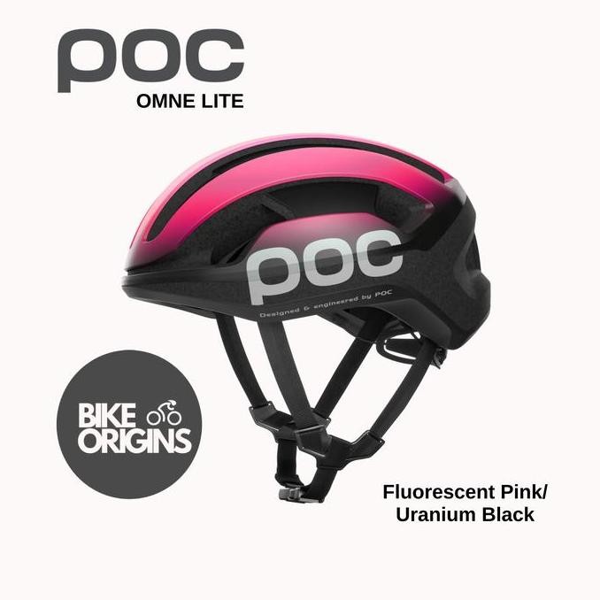 Sale Helmet Poc Omne Lite Fluorescent Pink | Helm Sepeda