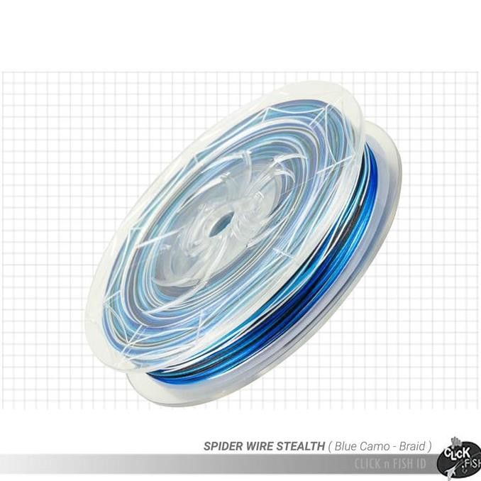 Senar PE SpiderWire STEALTH braid | Camo Blue Limited Ed