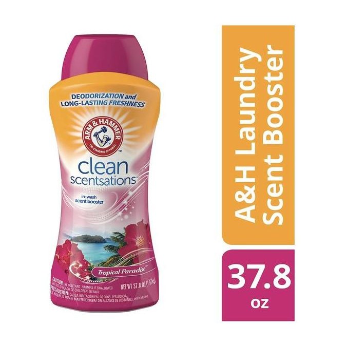 

Arm & Hammer In-Wash Scent Booster, Tropical Paradise, 37.8 Ounce 1kg