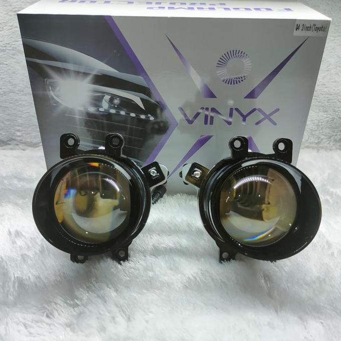 Foglamp Projector Bi LED 3 Inch Toyota 3 Warna hh low
