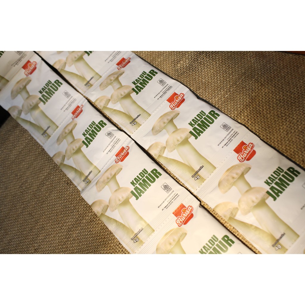 

Burisa Kaldu Jamur 4gr (Renteng isi 12pcs)