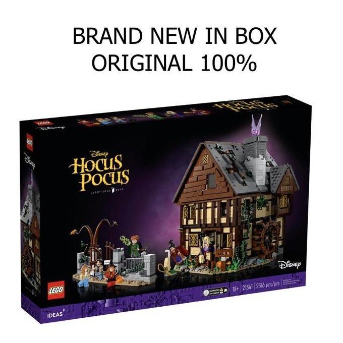 

Lego IDEAS 21341 Disney Hocus Pocus: The Sanderson Sisters' Cottage
