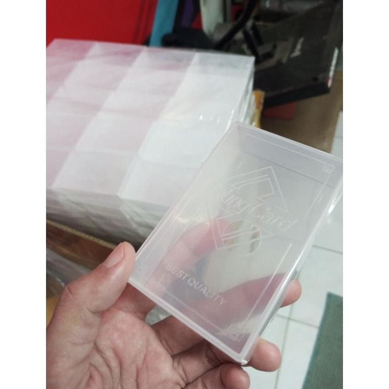 

Kotak Kartu Nama Plastik Transparan / Box Kartu Nama