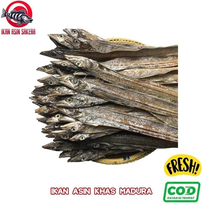 

Ikan Layur Tawar Kualitas Super Khas Madura 1 Kg Ikan Asin