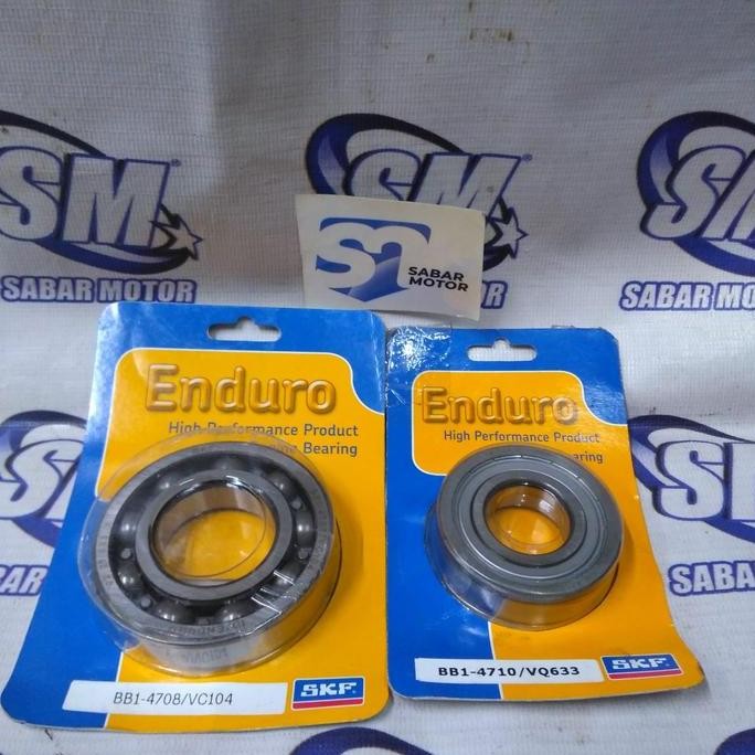 Bearing Set Kruk As Vario 110 Karbu - Beat  Original SKF BB14708-BB14710 SKF ENDURO