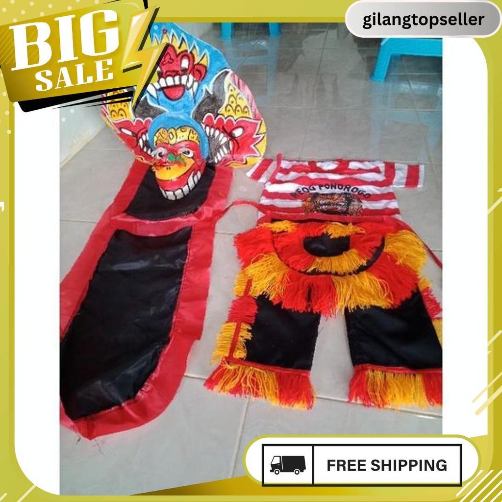 Pake Barongan Anak Dan Baju . Baju Barongan Anak Murah. Barongan Anak. Barongan Murah. Baju Reog. Ba