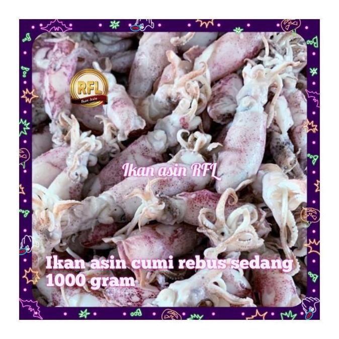 

NEW IKAN ASIN CUMI REBUS SEDANG 1000 GRAM