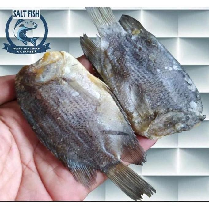 

Terlaris! ikan asin tembakang/tambak; 1 kg murah enak