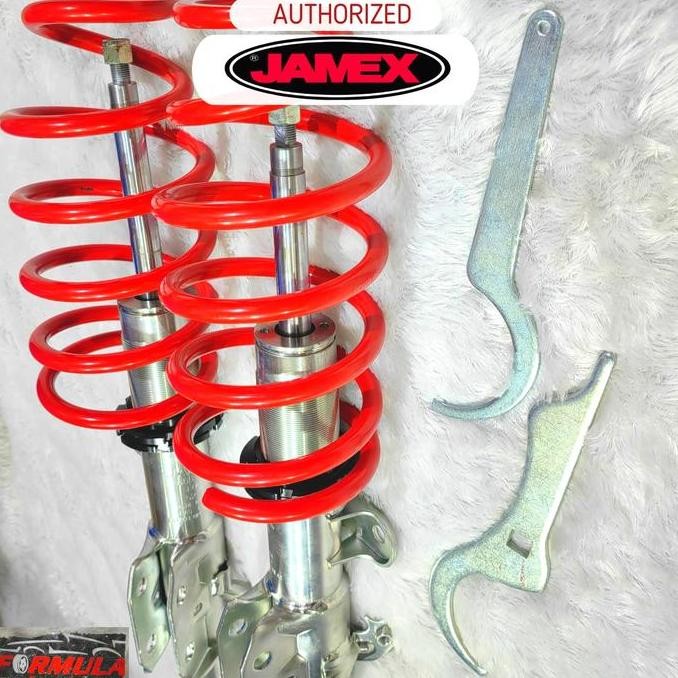 Coilover Shockbreaker BODYSHIFT ADJUSTABLE JAMEX Toyota Avanza 2012-2020 Depan