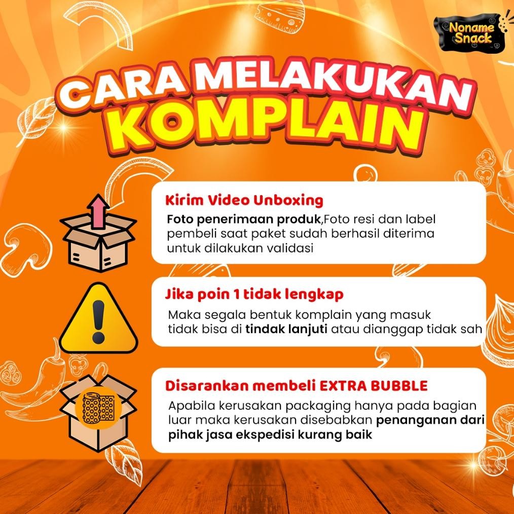 

Noname Snack - Emping Balado Pedas Manis Sp Oleh Oleh Padang Keripik Grosir 200Gr