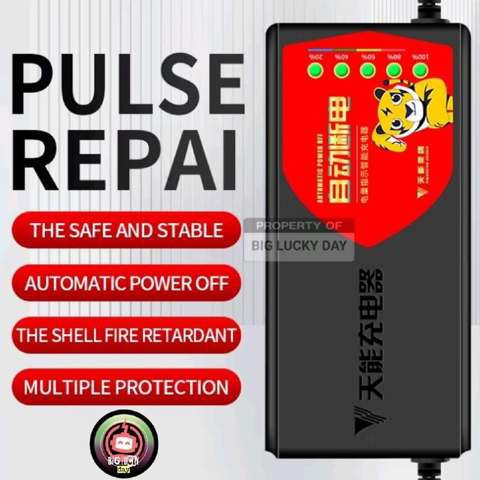 Charger 48V 12Ah Sepeda Listrik Universal Untuk Semua Merk Selis Uwinfly Exotic Goda Super Rider Gen