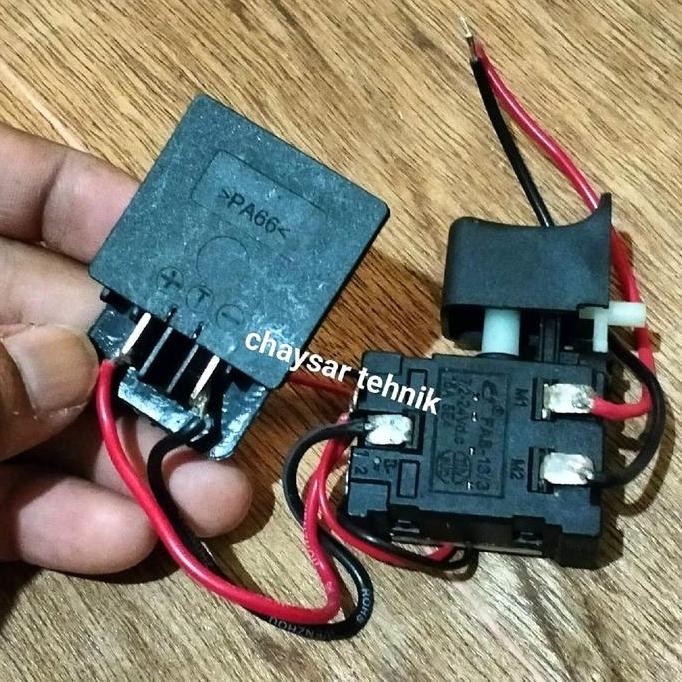 Switch Bor Cordless 12 Volt Ryu Switch On Off Mesin Bor Cordless 12V