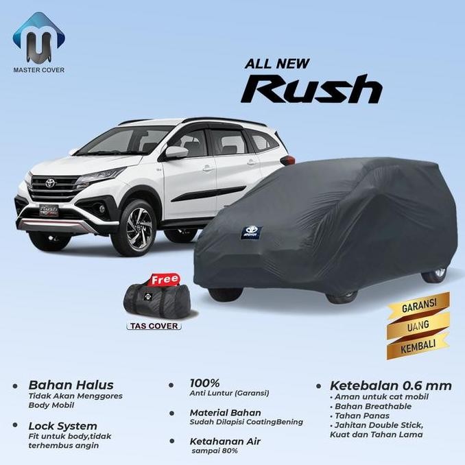Sarung Mobil All New Rush - Body Cover Waterproof Anti Air & Debu