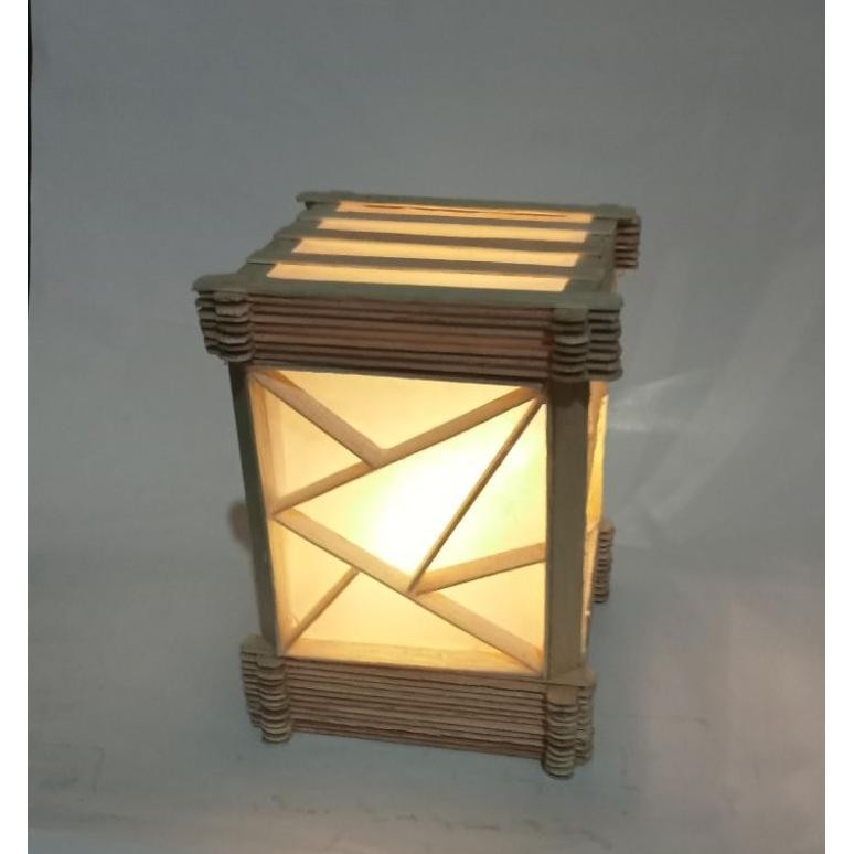 Kerajinan  lampu tidur/lampu led stik es krim/lampu hias
