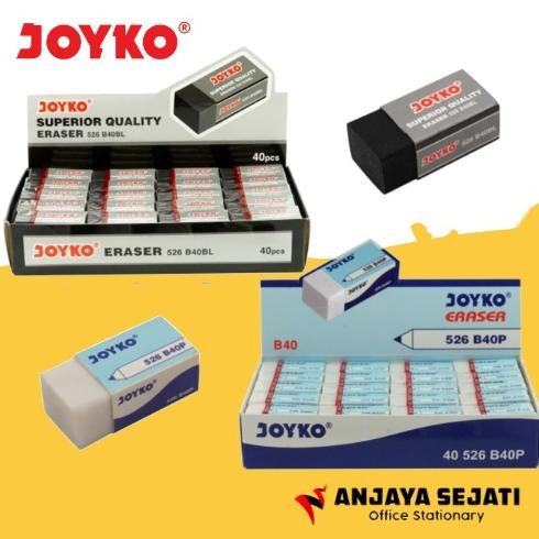 

Penghapus | Eraser Joyko B40 Putih & Hitam DiM