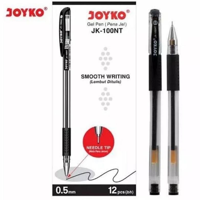 

( PAK ) Pulpen Gel JK-100 Joyko 0.5 / Pulpen Gel Joyko DiM