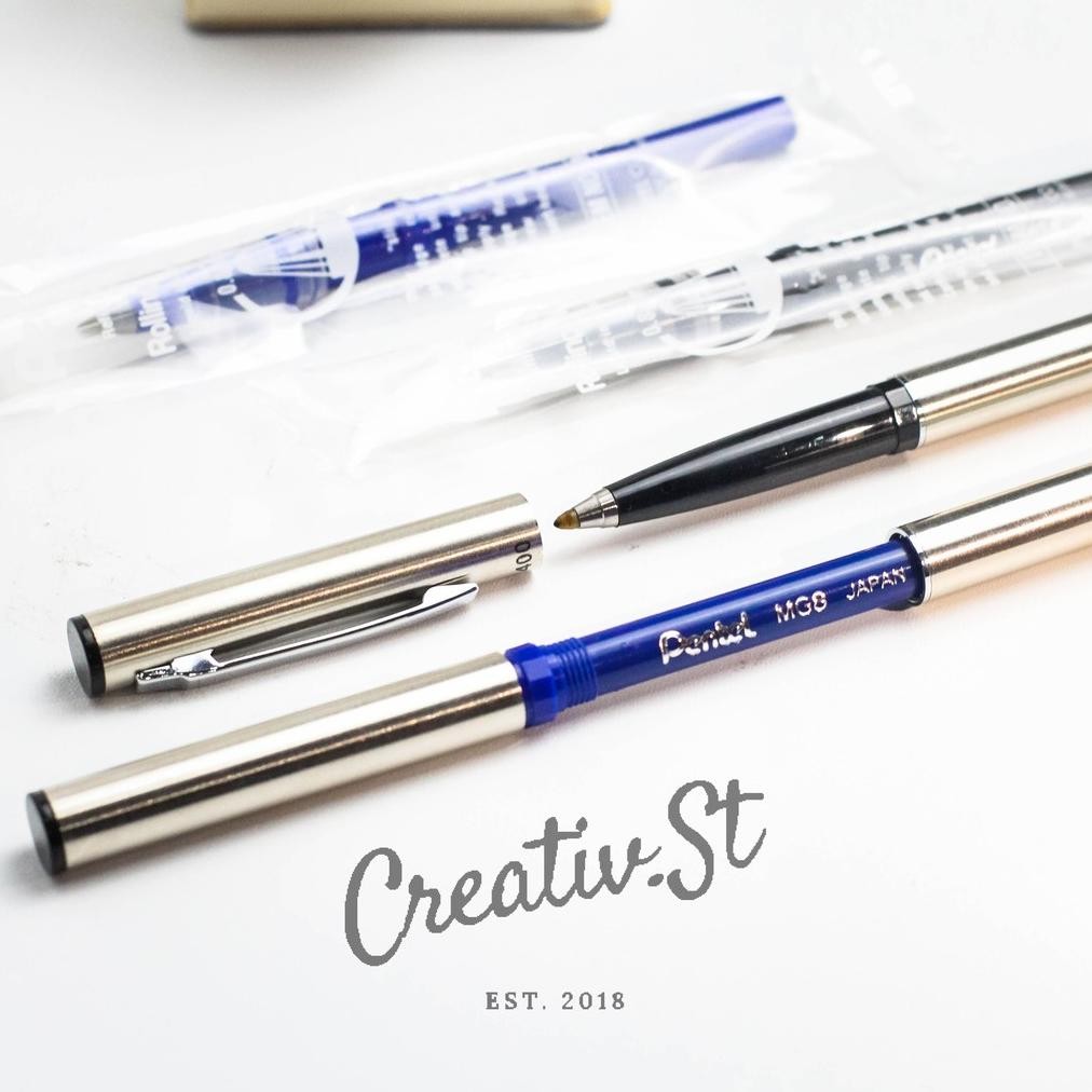 

PENTEL Rolling Pen Tr 400 Mg8 (1 Pcs) Bolpen Pena Pulpen DiM