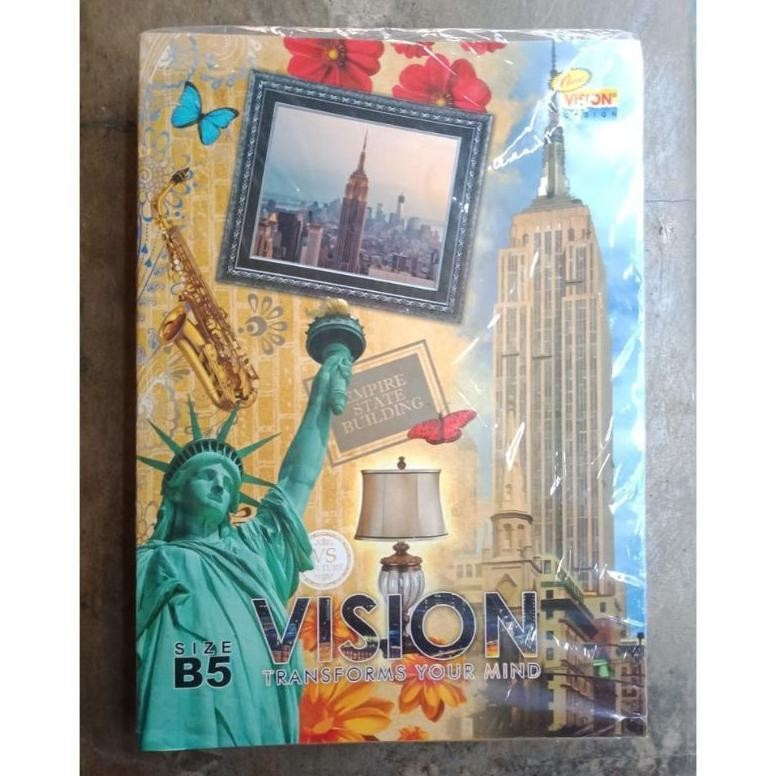 

Buku VISION/CAMPUS 42 lembar (1 pak @6buku) DiM