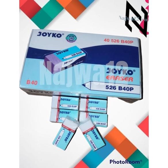 

PENGHAPUS JOYKO 1 BOX /PENGHAPUS JOYKO KECIL ISI 40 PCS DiM