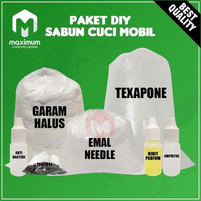 TERBARU Paket Hemat DIY Bahan Sabun Cuci Mobil / Sabun Cuci Mobil / Car Wash