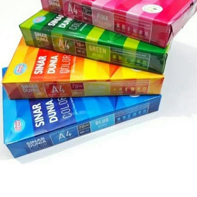 

Kertas A4 Sidu Warna 70 gram