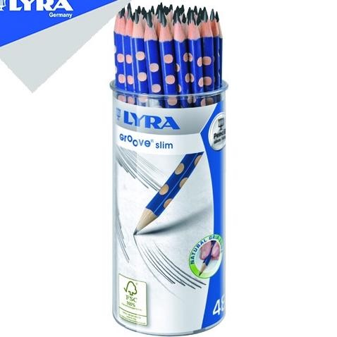 

Lyra Groove Pensil Segitiga Pensil Kayu HB 48pcs DiM