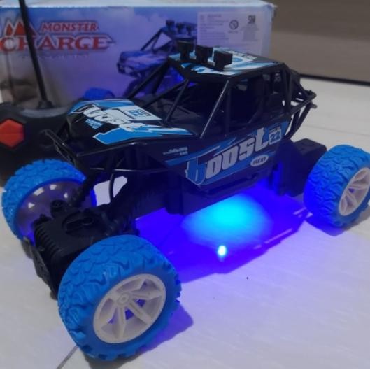 Mobil Remote Control Offroad Ban Karet Rc Car Jeep - mainan anak laki