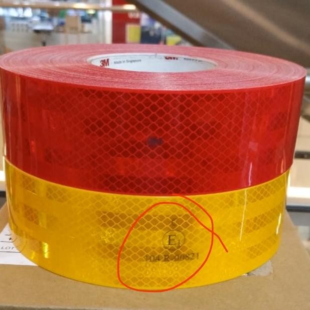 

Solasi reflektif mobil box 3 m standard dishub DiM