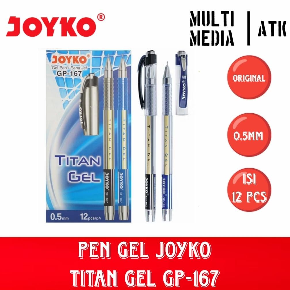 

GEL PEN PULPEN JOYKO GP-167 TITAN GEL 0.5mm DiM
