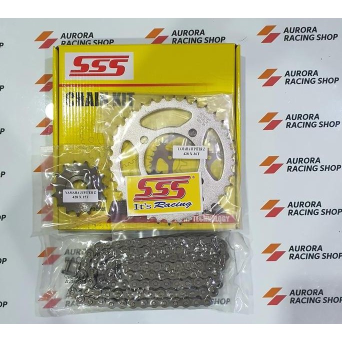Gear Set Sss Jupiter Z - Sss Chain Kit Original@