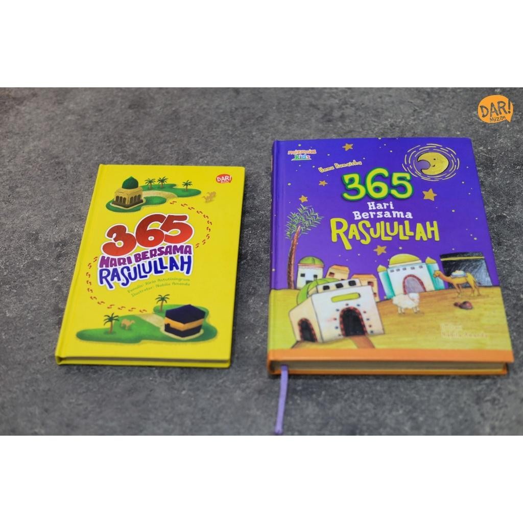 [Mizan] Bbw 365 Hari Bersama Rasulullah Saw (Hardcover) | Buku Cerita Anak Islami