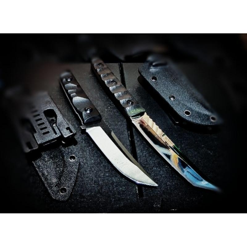 Pisau Camping Dengan Sarung Kydex Tactical Termurah Best Quality 100% Original
