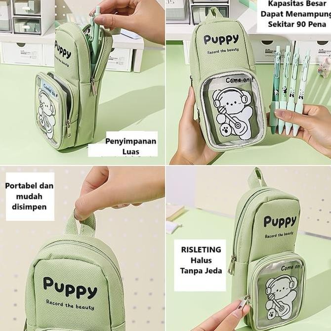 

Tempat Pensil Bentuk Tas Mini 3d / Kontak PensilAnakKanvas SK0108 murah