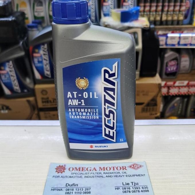 baru ecstar AT oil AW1 (SGO)oli matic ertiga 1liter original asli 100%