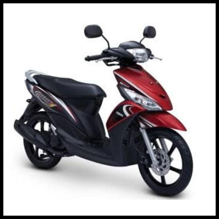 TERMURAH (ORI) STRIPING YAMAHA MIO J  SPORTY 2012 SPORTY HITAM MERAH 