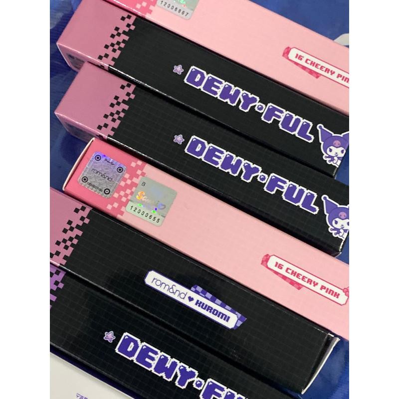 Romand Liptint X Kuromi Sanrio Ready Stock New Best Quality 100% Original
