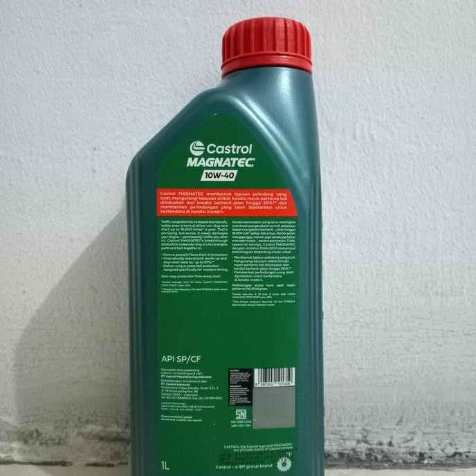 baru Oli Castrol magnatec sae 10w-40 1liter