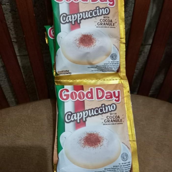 

Good Day Cappucino Renceng 10 Sachet Kopi Goodday
