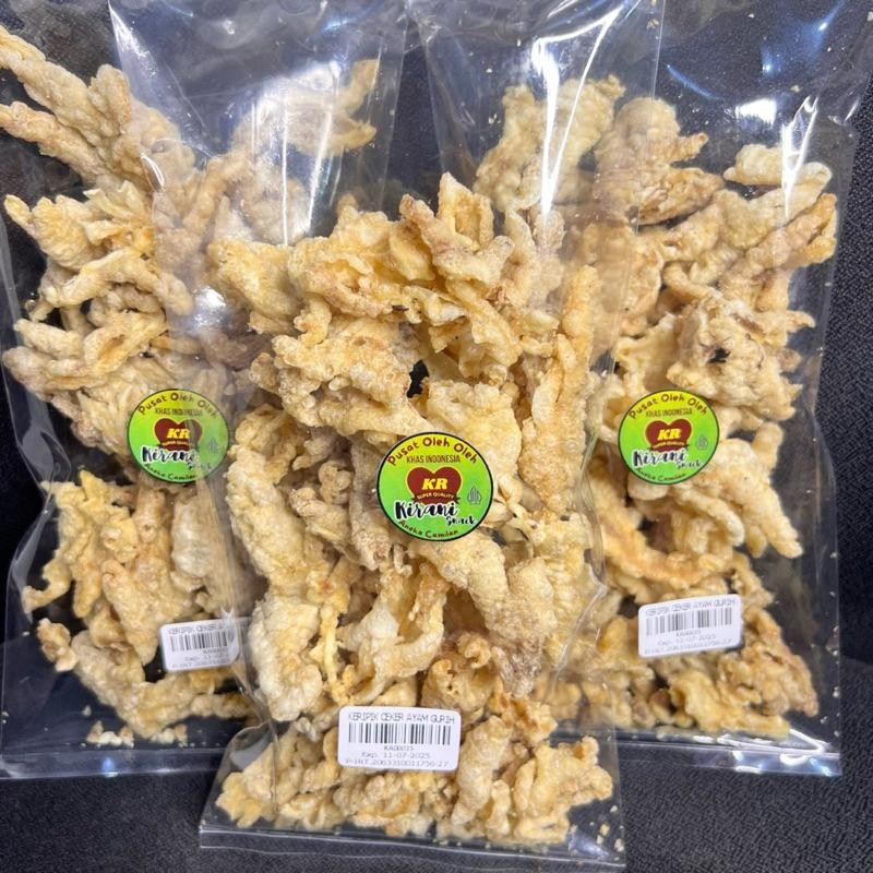 

LM Keripik Ceker Ayam Tanpa Tulang Super Crispy Halal