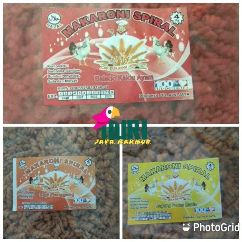 

LM makaroni spiral /fusili 1kg aneka rasa