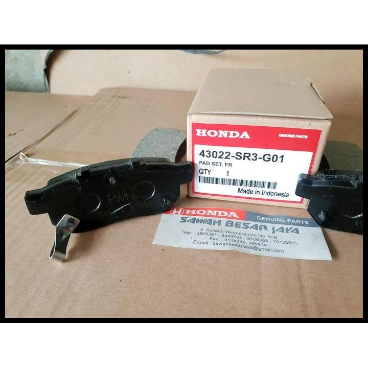 HOT DEAL BRAKE PAD - KAMPAS KANVAS REM CAKRAM BELAKANG HONDA JAZZ LAMA GD3 CITY GD8 VTEC 2003 2004 2