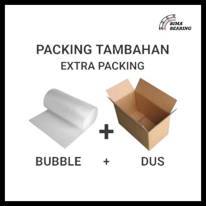 

GRATIS ONGKIR PACKING TAMBAHAN EXTRA DUS DOS BIMA BEARING (PACKING EXTRA SUPAYA BARANG LEBIH AMAN) !!!!