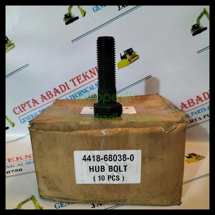 TERMURAH 4418-68038-0 HUB BOLT / SAKAI SV700 