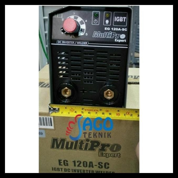 GRATIS ONGKIR MESIN LAS INVERTER LISTRIK 450 WATT MULTIPRO EG120 A SC / EG 120A SC 