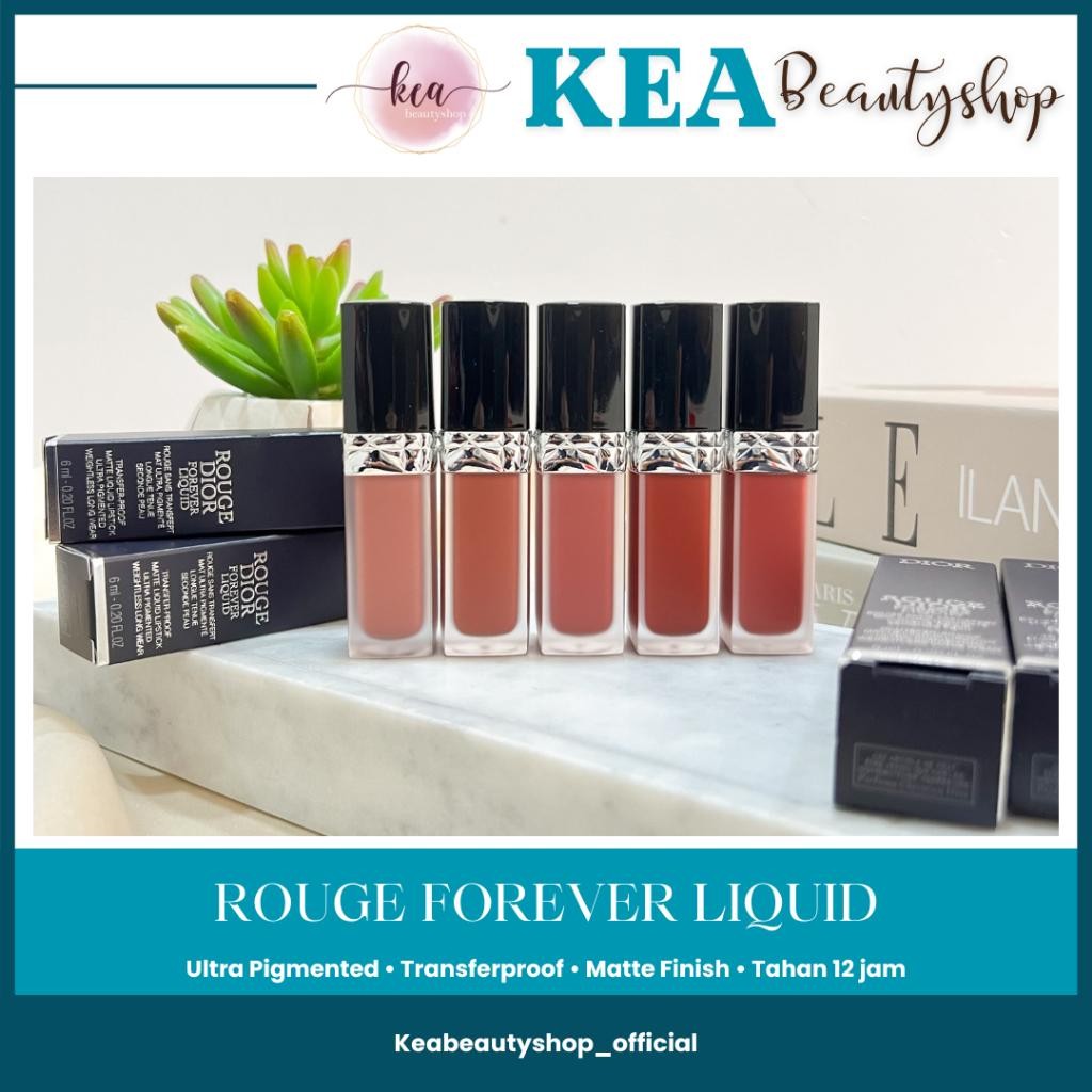 Dior Rouge Forever Liquid Lipstick 6Ml Terlaris Best Quality 100% Original