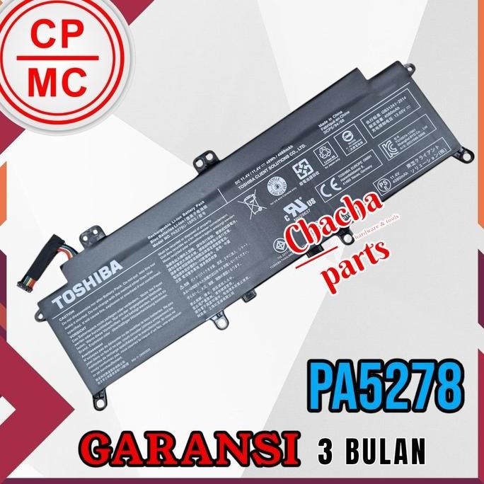 Batre Toshiba X30-D X30-E PA5278U PA5278 Portege X30-D-13Z X30-F-14W